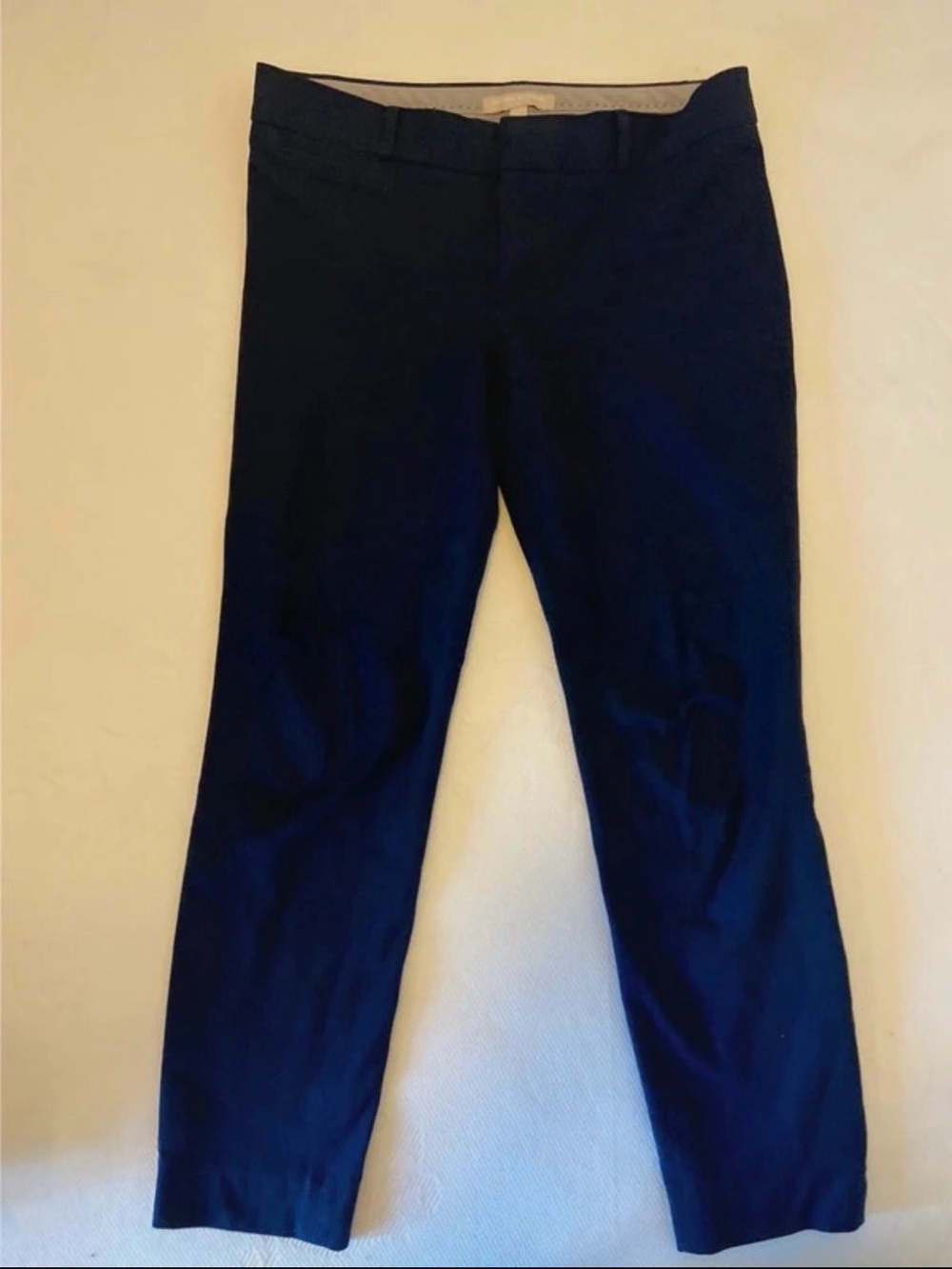 Banana Republic Navy Cropped Dress Pants